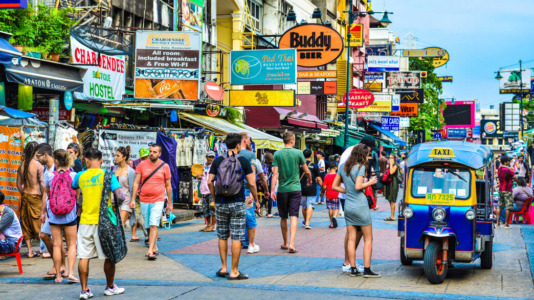 רחוב בבנגקוק תאילנד (צילום: i viewfinder, shutterstock)