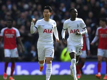 טוטנהאם וסון כמעט וחזרו (getty)