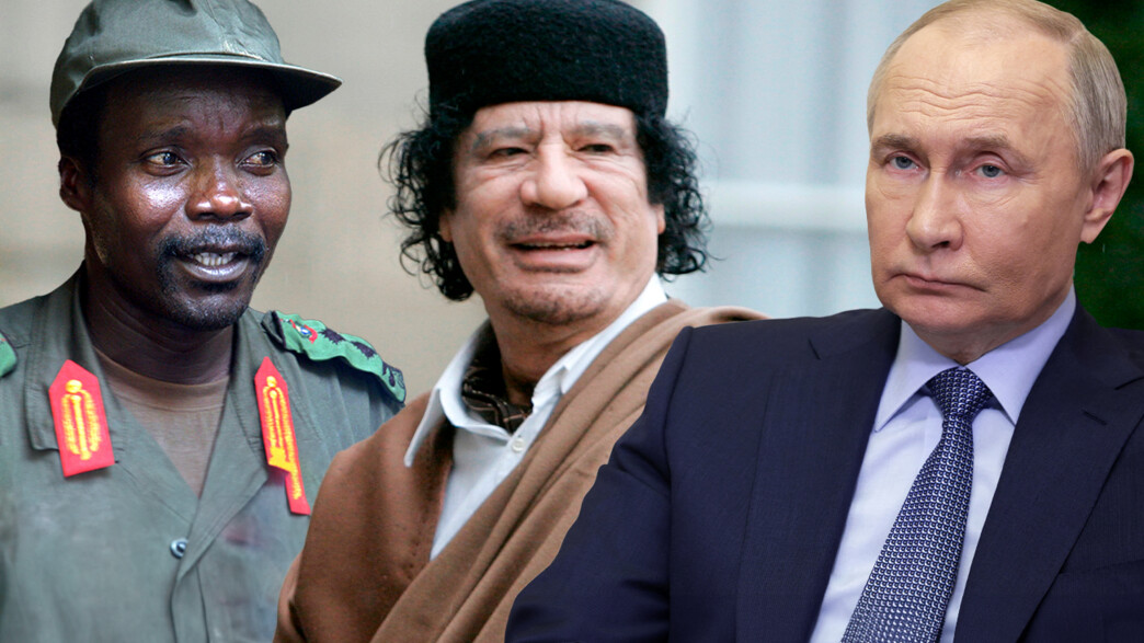 פוטין, קדאפי, קוני