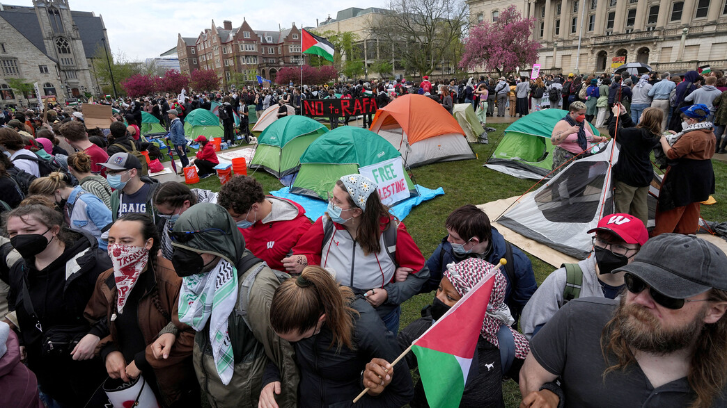 ההפגנות הפרו פלסטיניות בקמפוסים בארה"ב