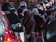 מעצר מפגינים באוניברסיטת קולומביה (צילום: AP)