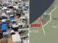 ציר פילדלפי ועיר האוהלים ברפיח (צילום: חדשות 12)