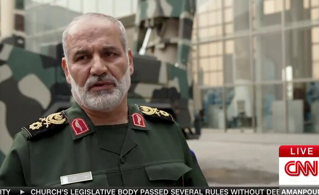 התיעוד מהמתקן האיראני (צילום: CNN)