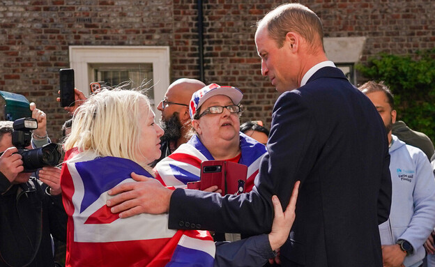 A fan asked Prince William how Kate was doing