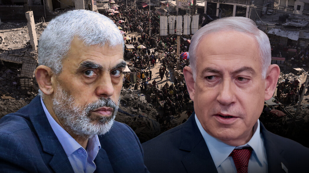 בנימין נתניהו, יחיא סינוואר בנימין נתניהו, יחיא סינוואר