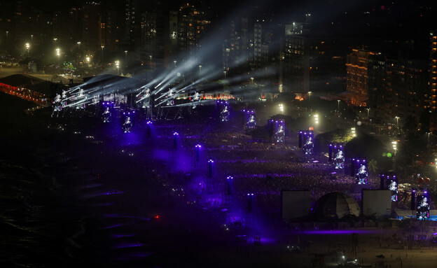 הופעה של מדונה בעיר ריו דה ז'ניירו  (צילום: רויטרס)