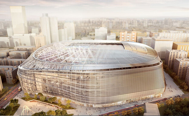 אצטדיון סנטיאגו ברנבאו של ריאל מדריד Santiago Bernabéu (צילום: www.135.com)