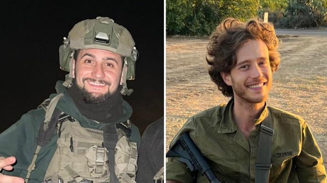 רס"ר (במיל') דן קמחג'י ורס"ר (במיל') נחמן נתן