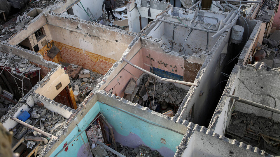 הרס ברפיח (צילום: reuters)