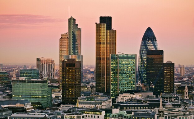 מגדלי עסקים בסיטי של לונדון (צילום: 123RF‏)