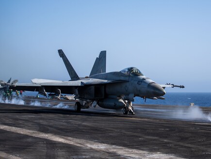 המטוסים בפעולה (צילום: U.S. Navy)