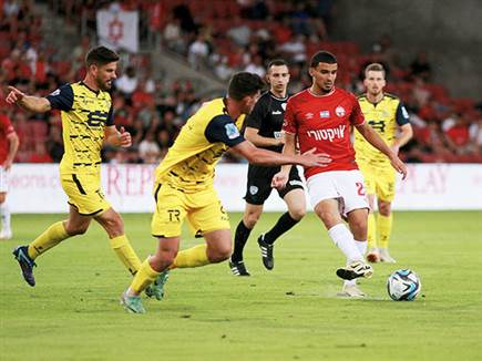 ובמשחק בינוני למדי (צילום: קובי אליהו)