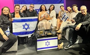 עדן גולן, אירוויזיון, גרין רום (צילום: באדיבות כאן)