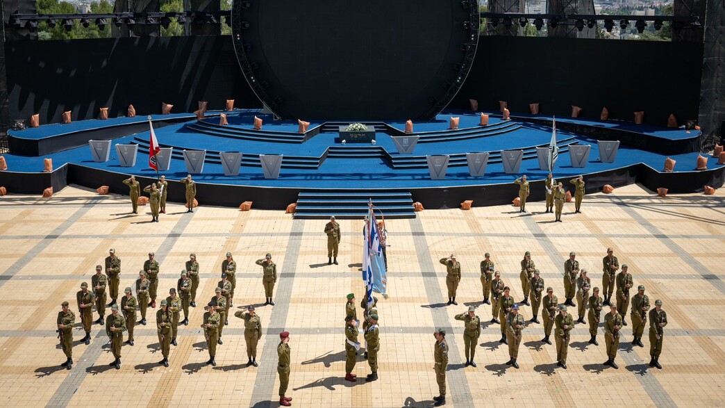 ההכנות של צה"ל לטקס המשואות ההכנות של צה"ל לטקס המשואות