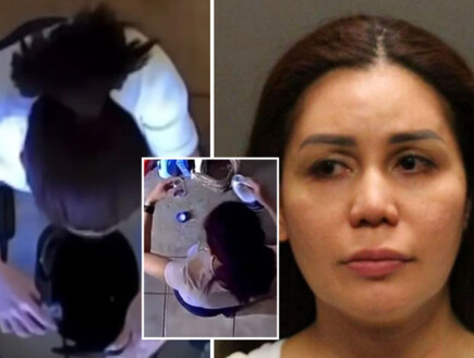 נתפסה על חם: בת ה-40 צולמה שופכת כלור למכונת הקפה של בעלה
