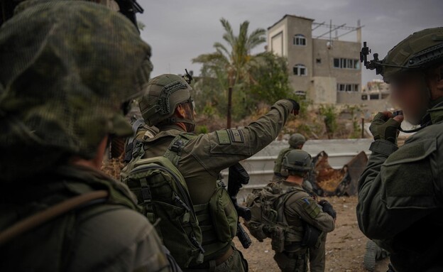 פעילות כוחות אוגדה 99 במרחב זייתון (צילום: דובר צה"ל)