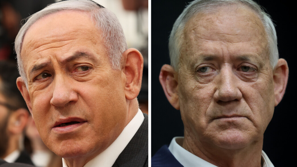 בני גנץ, בנימין נתניהו