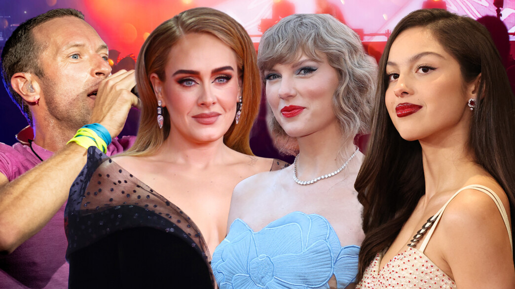 אוליביה רודריגו, טיילור סוויפט, אדל וכריס מרטין