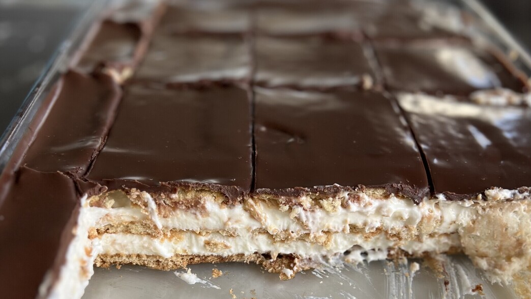 עוגת גבינה ביסקוויטים של עדיקוש