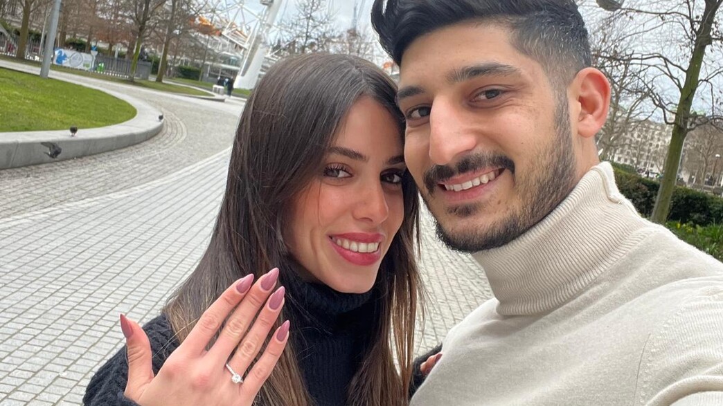 לירון יצחק, עובד משרד הביטחון שנפל בעזה, וארוסתו לירון יצחק, עובד משרד הביטחון שנפל בעזה, וארוסתו