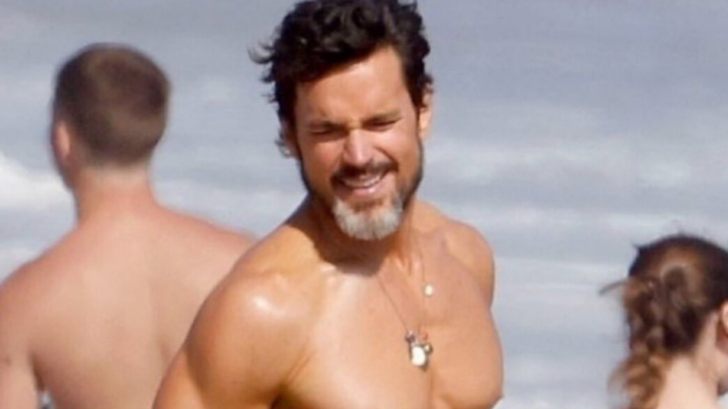 מאט בומר בצילומים לסרט החדש