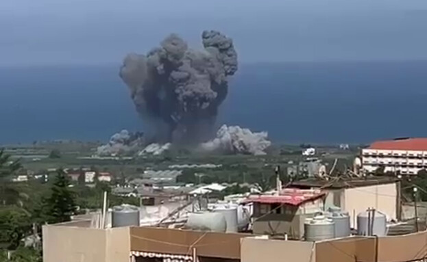 תקיפות צה"ל באזור צידון בדרום לבנון