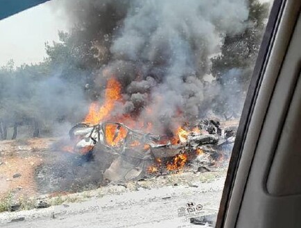 דיווח: רכב הותקף סמוך למחסום של צבא סוריה, בגבול ל