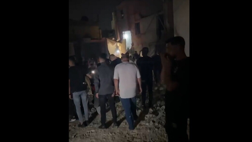 זירת התקיפה בג'נין זירת התקיפה בג'נין