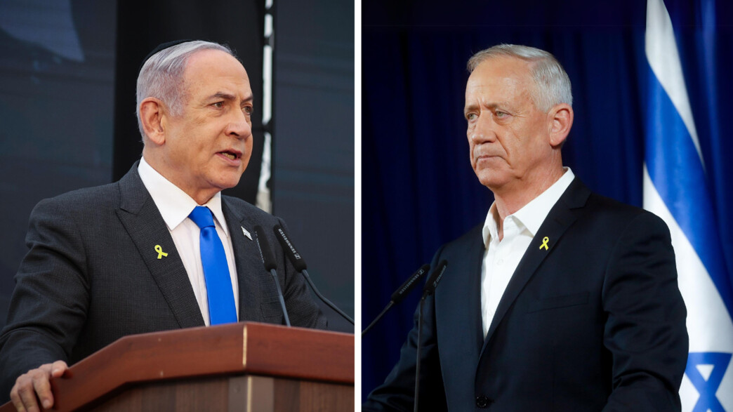 בני גנץ, בנימין נתניהו בני גנץ, בנימין נתניהו