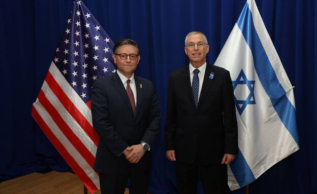 יו"ר בית הנבחרים ושגריר ישראל בארה"ב  (צילום: שמוליק עלמני)