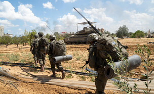 פעילות כוחות צה"ל ברצועת עזה (צילום: דובר צה"ל)