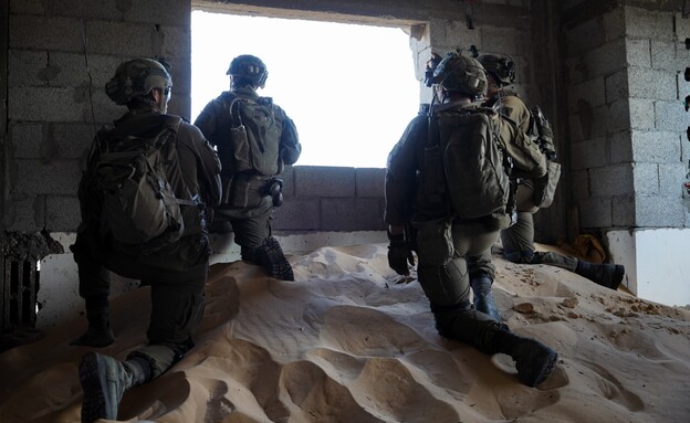 פעילות צוות הקרב החטיבתי של גבעתי (צילום: דובר צה
