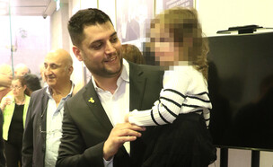 אלעד שמחיוף בביקור בארץ מאי 2024 (צילום: פול סגל)