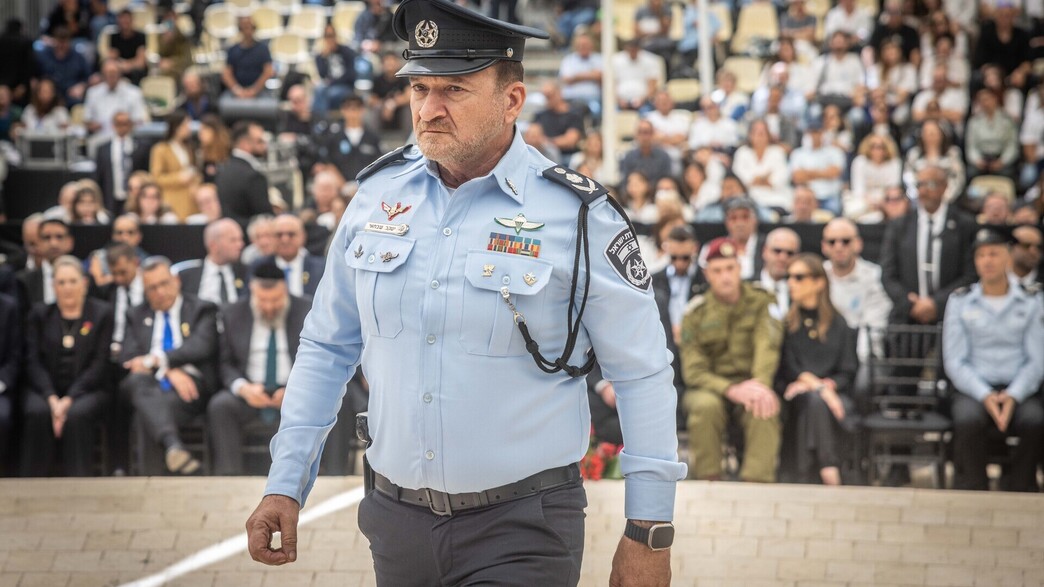 מפכ"ל המשטרה קובי שבתאי בטקס