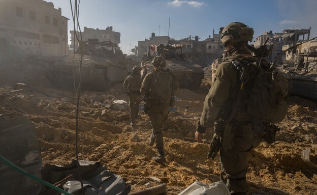 פעילות כוחות צה"ל בעזה (צילום: דובר צה"ל)