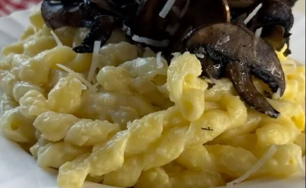 פסטה פולנטה. תראו עם איזה מרקם יש לנו עסק כאן