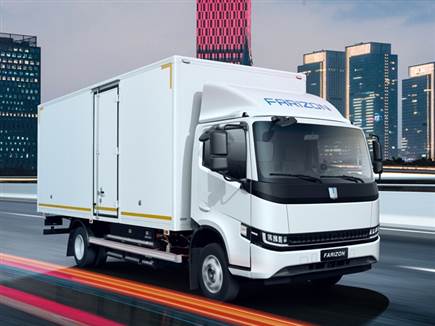 ה-H9E: משאית חשמלית קלה עד 8 טון