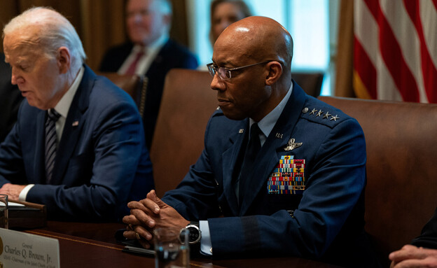 צ'ארלס בראון, יו"ר המטות המשולבים בצבא ארה"ב (צילום: רויטרס)