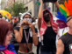 מחאה אנטי-ישראלית במצעד הגאווה בפילדלפיה, 2024 (צילום: twitter)