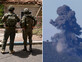 האירועים עם חיזבאללה בגבול לבנון (צילום: JALAA MAREY/AFP via Getty Images)