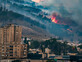 שרפות בעקבות שיגורי חיזבאללה סמוך לקריית שמונה (צילום: אייל מרגולין, פלאש 90)