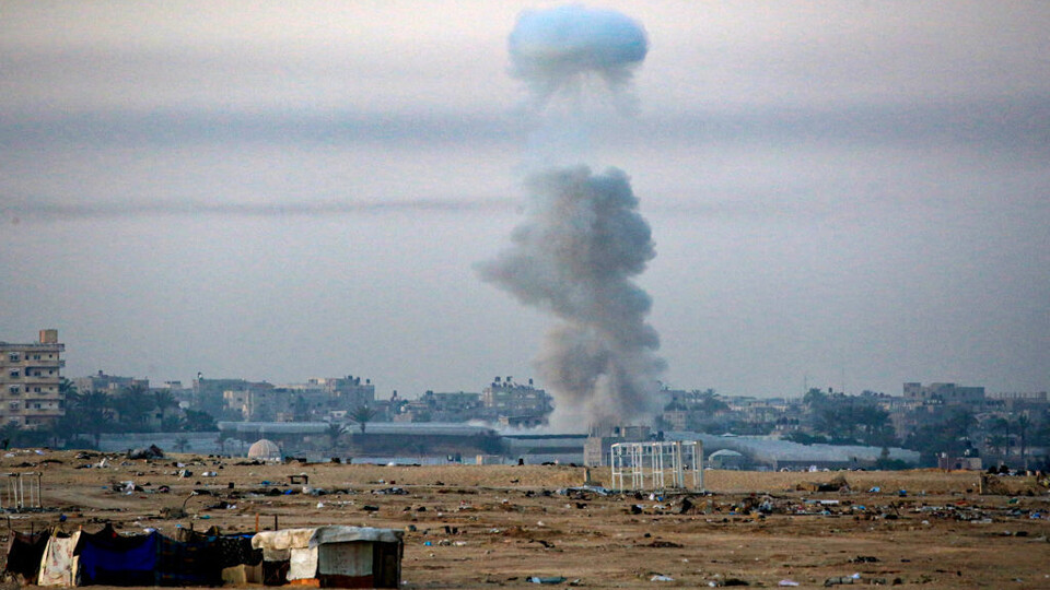 הפצצות צה״ל ברפיח (צילום: afp)