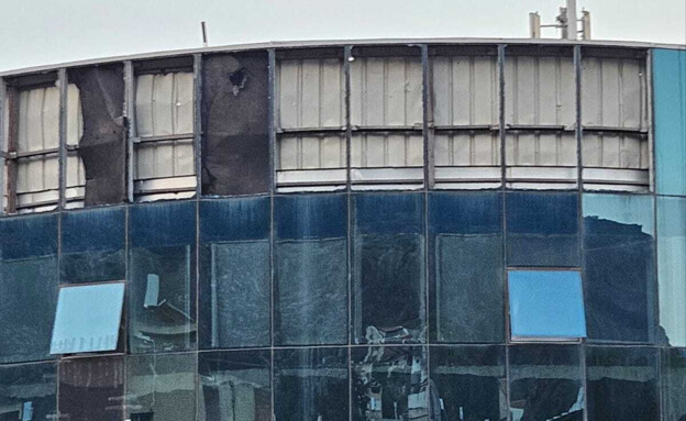 נזק לקניון בקריית שמונה נזק לקניון בקריית שמונה