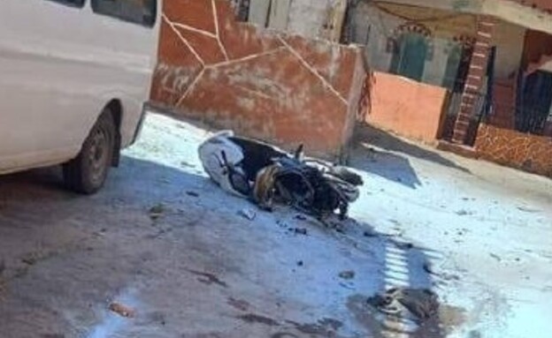 אופנוע הותקף בעיתרון שבדרום לבנון אופנוע הותקף בעיתרון שבדרום לבנון