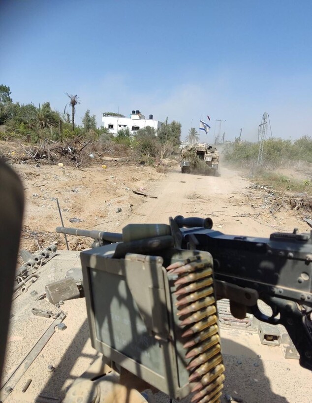 כוחות צה"ל במבצע המיוחד לחילוץ 4 חטופים מנוסיראת (צילום: לפי סעיף 27 א')
