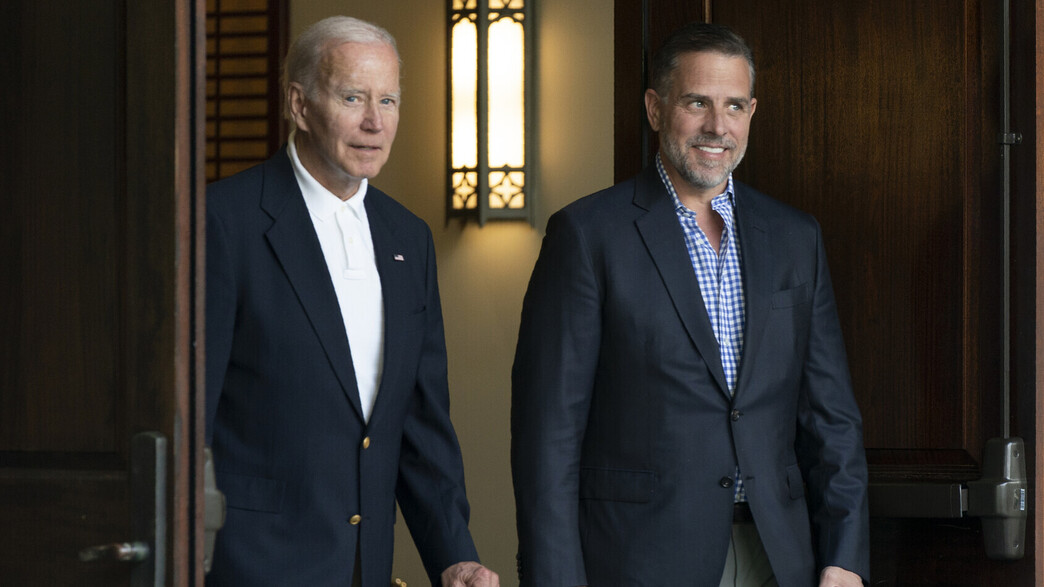 ג'ו ביידן ובנו האנטר