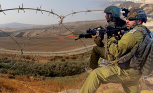גבול ישראל ירדן (צילום: באדיבות היחידה, ap)