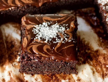 עוגת שוקולד וקוקוס עסיסית (צילום: עדי קלינגהופר, הבלוג של עדיקוש)