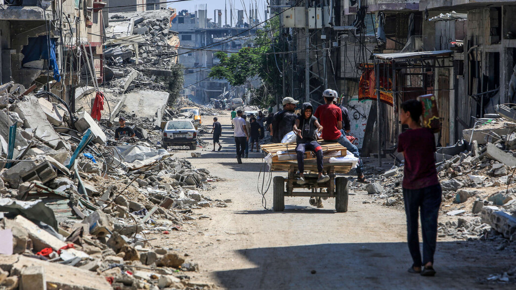ההרס במרכז רצועת עזה בעקבות פעילות צה"ל