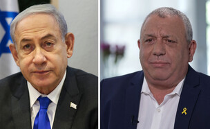 גדי איזנקוט, בנימין נתניהו (צילום: חדשות 12, AP)